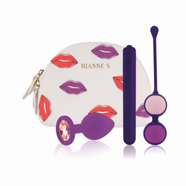 Ερωτικό Σετ Rianne S Essentials First Vibe Kit Μοβ