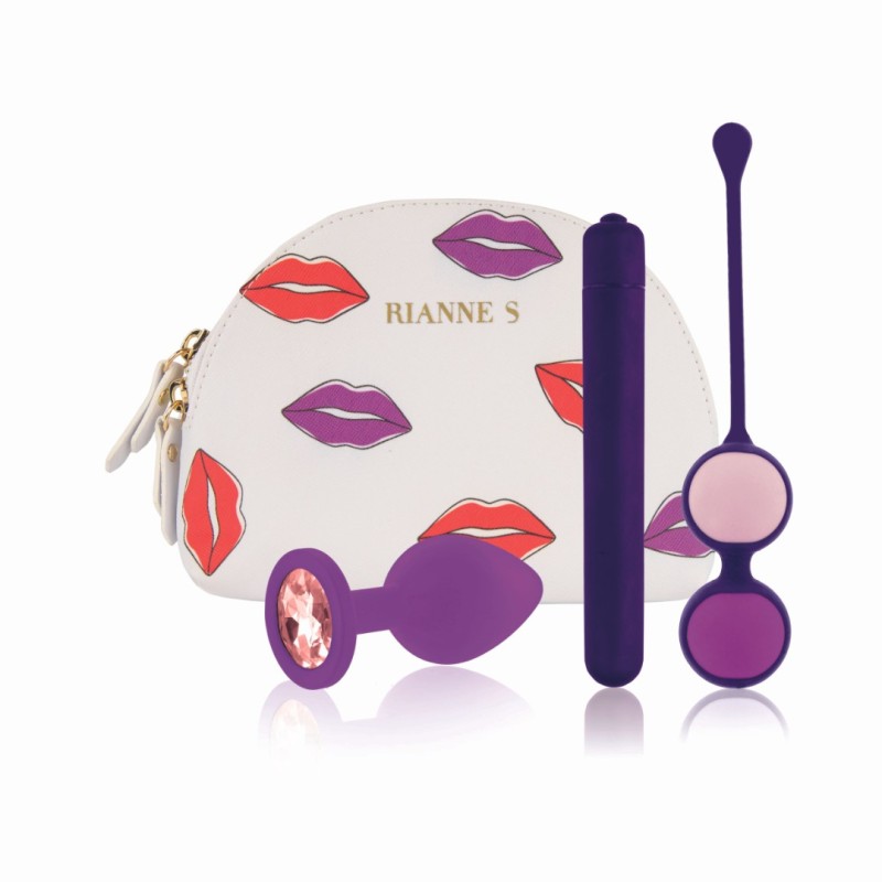 Ερωτικό Σετ Rianne S Essentials First Vibe Kit Μοβ Pipedream Ερωτικό Σετ Rianne S Essentials First Vibe Kit Μοβ Ερωτικά Σετ
