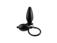 Inflatable butt plugs