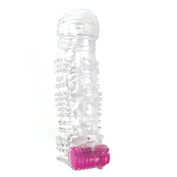 Vibrating Penis Sleeve A-Gusto Clear