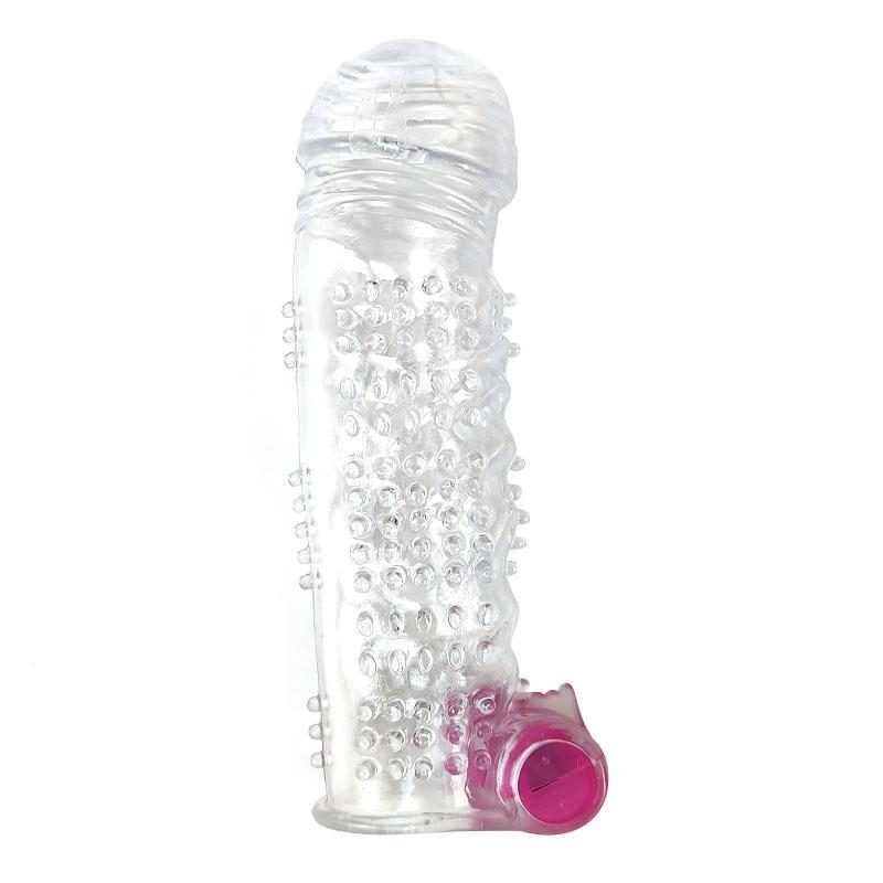 A-Gusto Vibrating Penis Sleeve A-Gusto Clear Penis Extenders