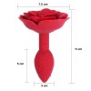 A-Gusto Πρωκτική Σφήνα A-Gusto Rose 11cm Κόκκινη Σφήνες χωρίς δόνηση