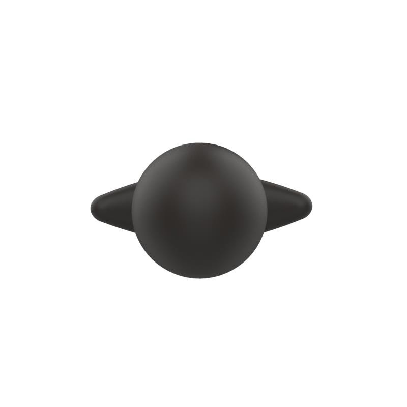 A-Gusto Vibrating Butt Plug A-Gusto 17.8cm Black Vibrating butt plugs