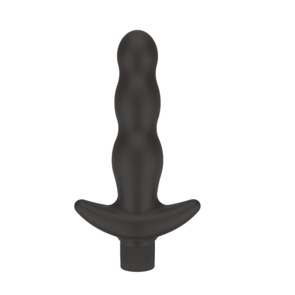Πρωκτική Σφήνα με Δόνηση A-Gusto 17.8cm Μαύρη