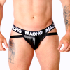 Macho Ανδρικό Jockstrap Macho MX25NC Μαύρο Jockstraps