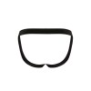 Mens Jockstrap ANAIS with Stamps Black