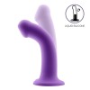 Action Ρεαλιστικό Dildo Action Bouncy Medium 18cm Μοβ Ρεαλιστικά