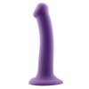 Action Ρεαλιστικό Dildo Action Bouncy Medium 18cm Μοβ Ρεαλιστικά