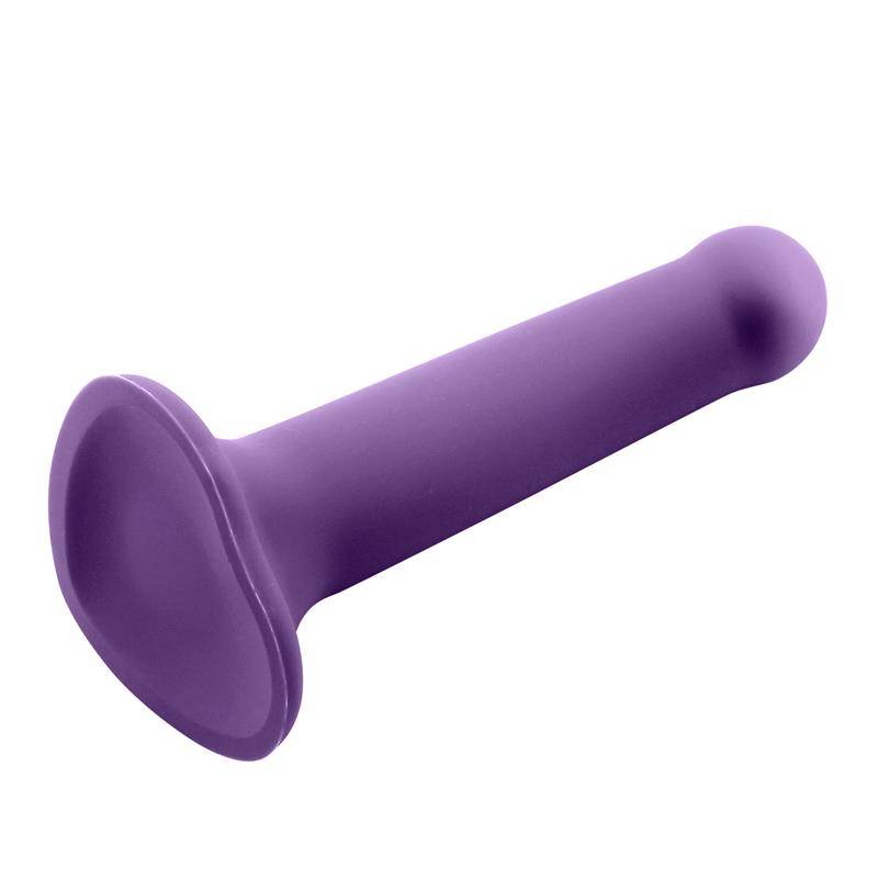 Action Ρεαλιστικό Dildo Action Bouncy Medium 18cm Μοβ Ρεαλιστικά
