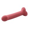 Action Ρεαλιστικό Dildo Action Bouncy Large 19cm Μπορντό Ρεαλιστικά