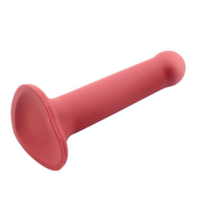 Action Ρεαλιστικό Dildo Action Bouncy Large 19cm Μπορντό Ρεαλιστικά