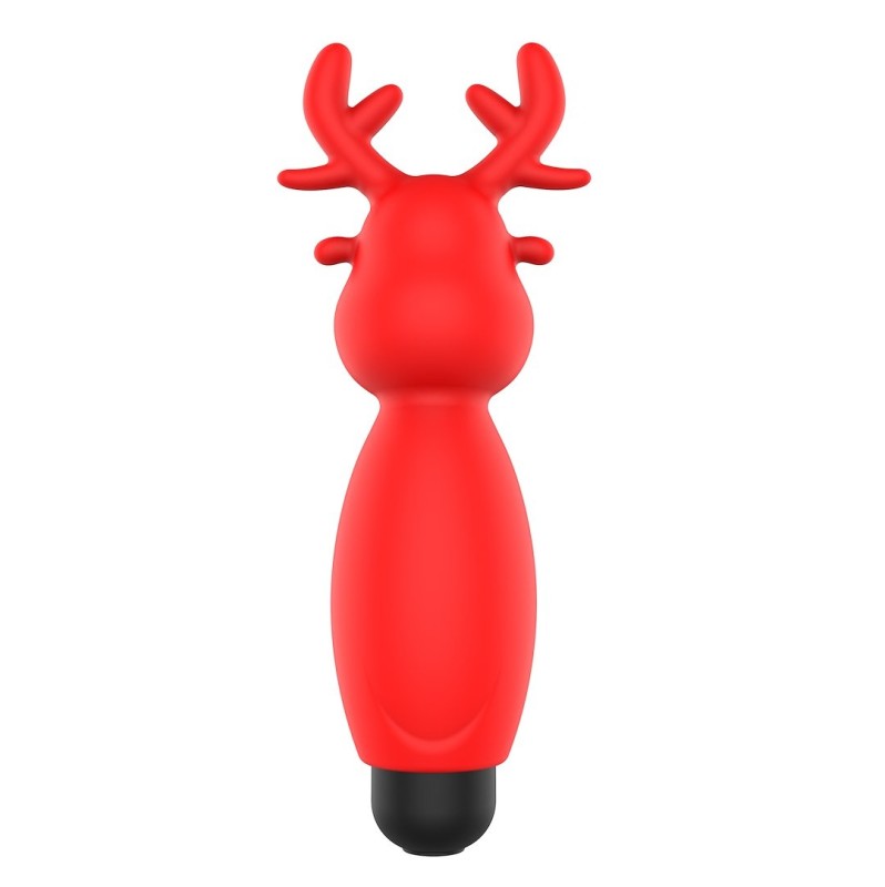 Bullet Vibrator Erospace Sweet Play Reindeer Red