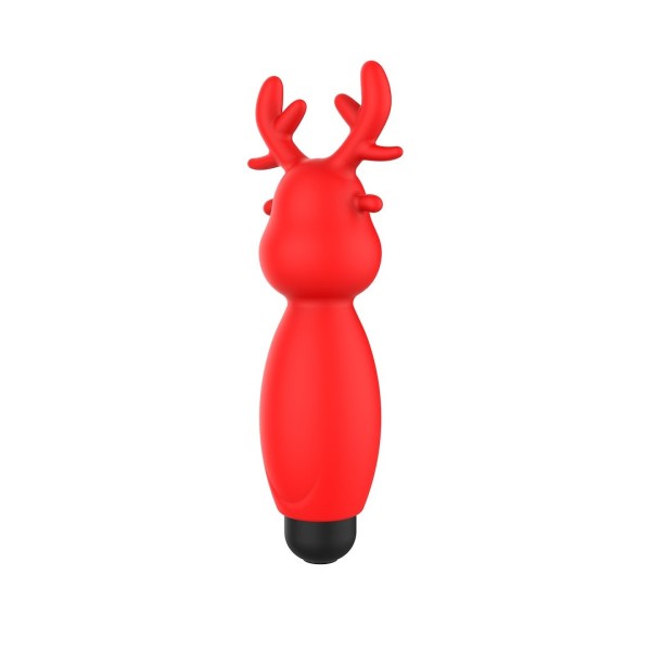 Μίνι Δονητής Erospace Sweet Play Reindeer Κόκκινος Μίνι Δονητής Erospace Sweet Play Reindeer Κόκκινος