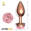 Afterdark Butt Plug With Jewel AfterDark Rosegold S 7.8cm Pink Non-Vibrating butt plugs