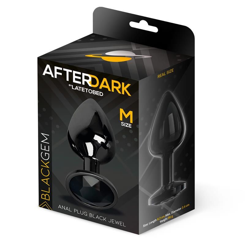 Πρωκτική Σφήνα Με Κόσμημα AfterDark Blackgem Medium Μαύρη Afterdark Πρωκτική Σφήνα Με Κόσμημα AfterDark Blackgem Medium Μαύρη Σφήνες χωρίς δόνηση