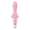 Satisfyer Anal Inflatable Vibrator Satisfyer Air Pump Booty 5+ Pink Vibrators