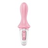 Anal Inflatable Vibrator Satisfyer Air Pump Booty 5+ Pink