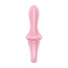 Anal Inflatable Vibrator Satisfyer Air Pump Booty 5+ Pink