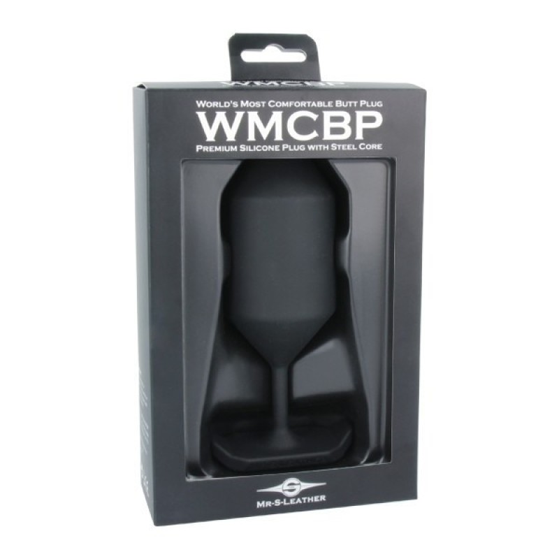 MR-S-LEATHER Butt Plug Mr. S Leather WMCBP XX-Large Black Non-Vibrating butt plugs