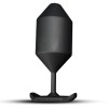 MR-S-LEATHER Butt Plug Mr. S Leather WMCBP XX-Large Black Non-Vibrating butt plugs