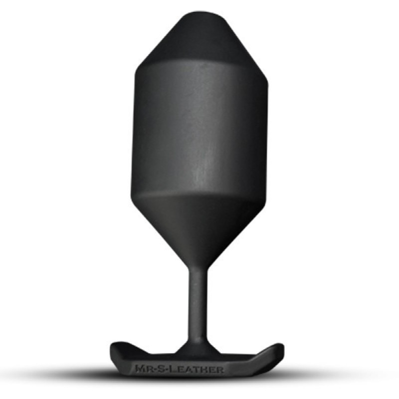 MR-S-LEATHER Butt Plug Mr. S Leather WMCBP XX-Large Black Non-Vibrating butt plugs