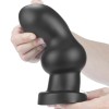 Vibrating Butt Plug King Sized Lovetoy Anal Rammer Black