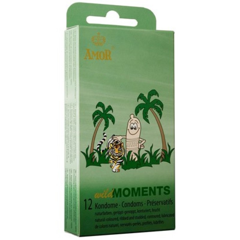 Amor Condoms Amor Wild Moments 12pcs Condoms