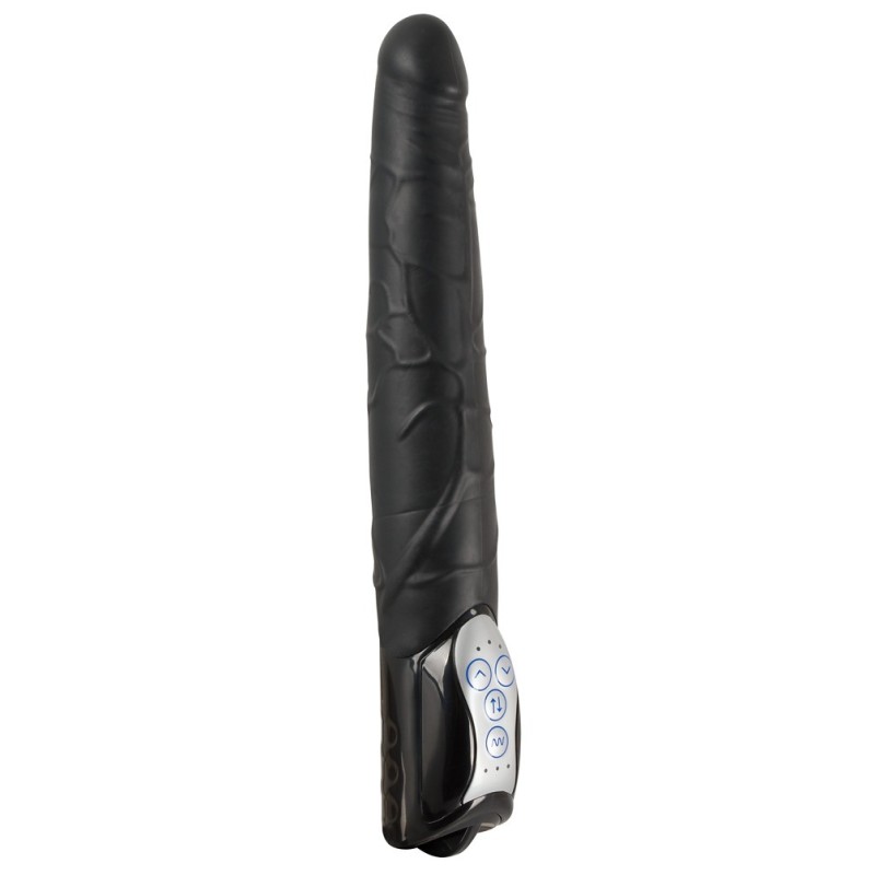 Realistic Vibrator You2Toys Black Push 27.7cm Black Realistic Vibrator You2Toys Black Push 27.7cm Black
