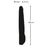 Realistic Vibrator You2Toys Black Push 27.7cm Black You2Toys Realistic Vibrator You2Toys Black Push 27.7cm Black Vibrators