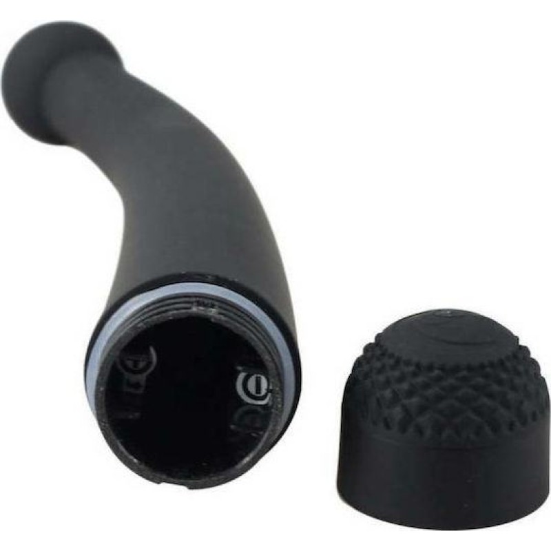 Anal Fantasy Πρωκτικός Δονητής P-Spot Anal Fantasy Collection Vibrating Curve Μαύρος Δονητές