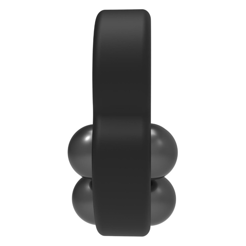 Weighted Cock Ring Ramrod Triple Weight Black