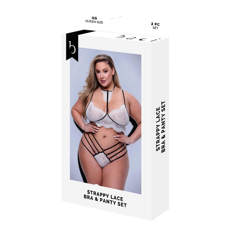 Baci Strappy Σετ Εσωρούχων με Δαντέλα Baci Lingerie Σετ Εσωρούχων