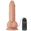 Realistic Vibrator Beautiful Zebulon With Suction Cup 19.4cm Nude