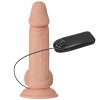 Realistic Vibrator Beautiful Zebulon With Suction Cup 19.4cm Nude