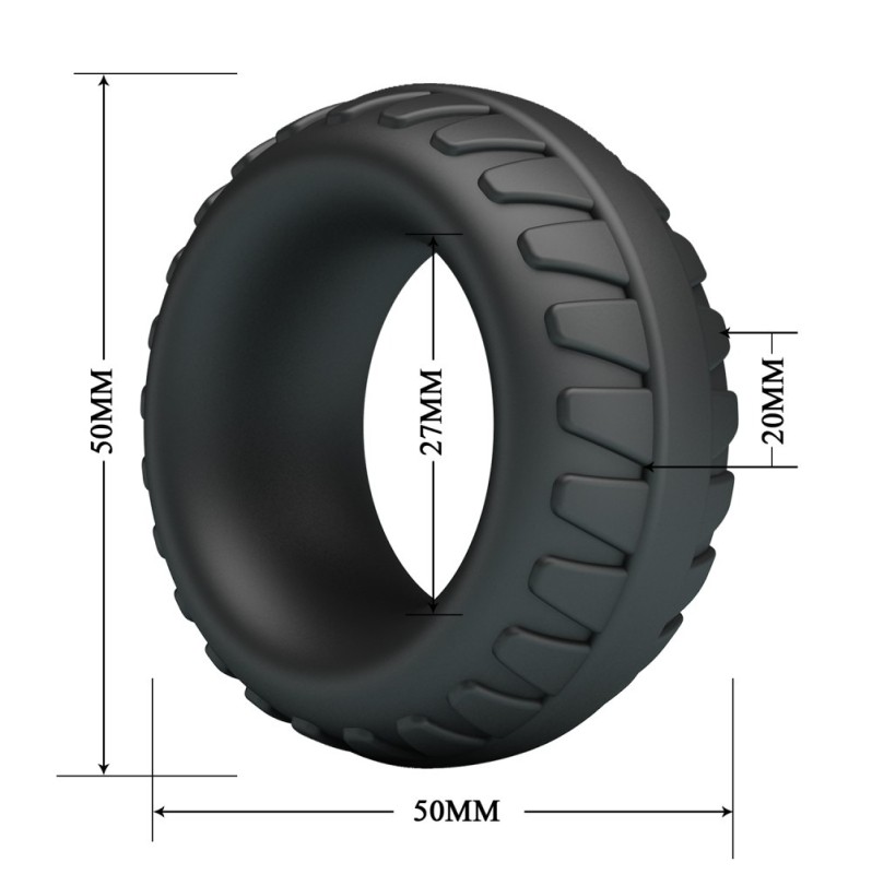Cock Ring Crazy Bull Dilson Black