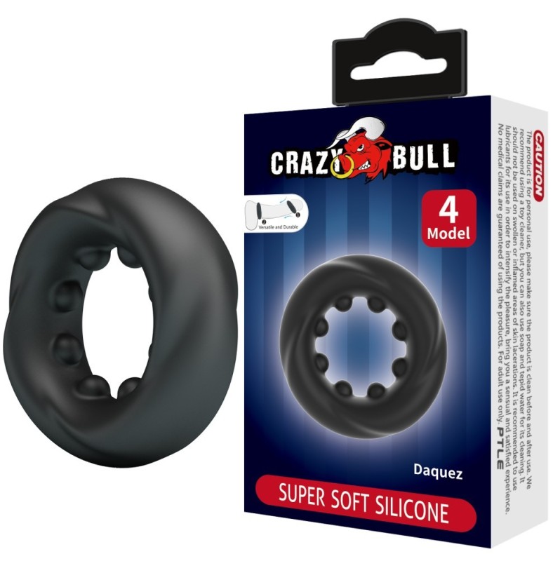 Cock Ring Crazy Bull Daquez Black