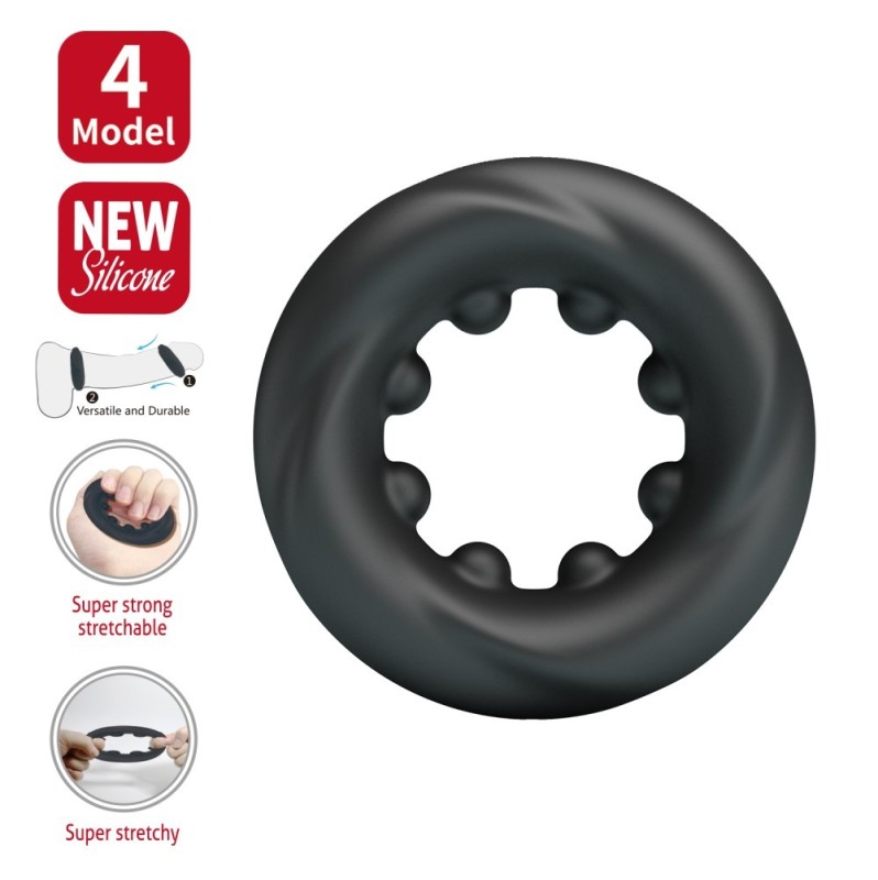 Cock Ring Crazy Bull Daquez Black