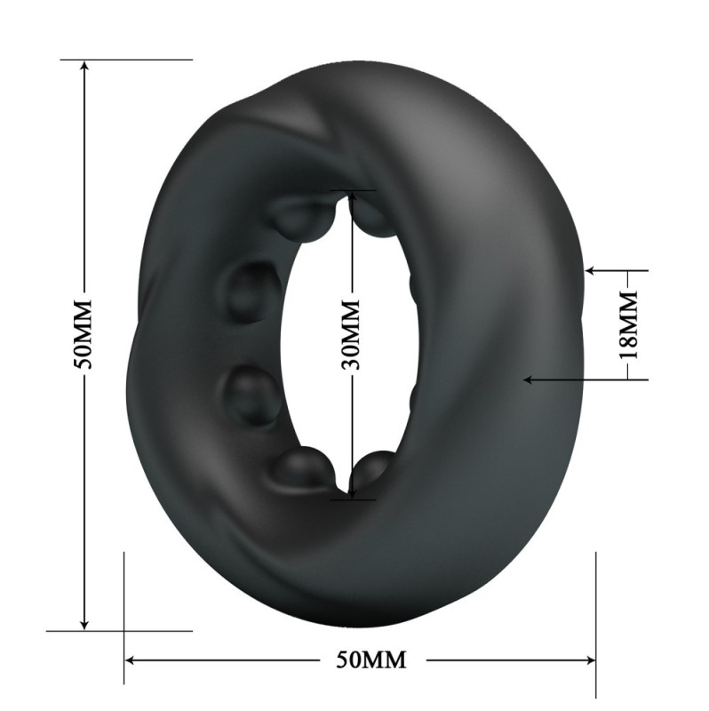 Cock Ring Crazy Bull Daquez Black