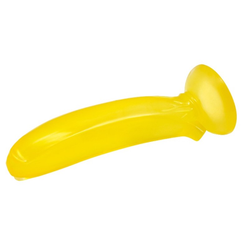 Baile Jelly Dildo Baile Banana 17cm Κίτρινο Jelly