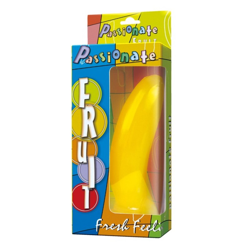 Baile Jelly Dildo Baile Banana 17cm Κίτρινο Jelly