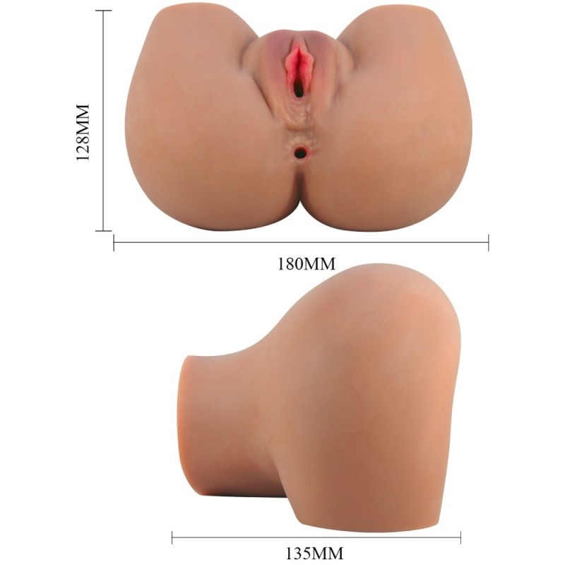 Realistic Masturbator With Bullet Crazy Bull Mila Vagina and Anal Brown Baile Realistic Masturbator With Bullet Crazy Bull Mila Vagina and Anal Brown Masturbators
