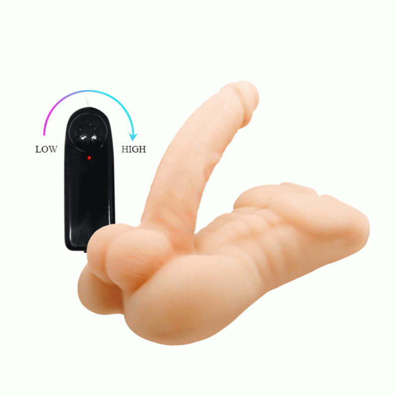 Baile Realistic Vibrator Baile Temptation Bigger Man 13cm Nude Realistic