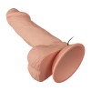 Baile Realistic Vibrator Beautiful Zebulon With Suction Cup 19.4cm Nude Realistic