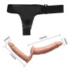 Baile Διπλό Strap-on Ineffable Joy For Her Baile Μπεζ Γυναικεία Strap-On