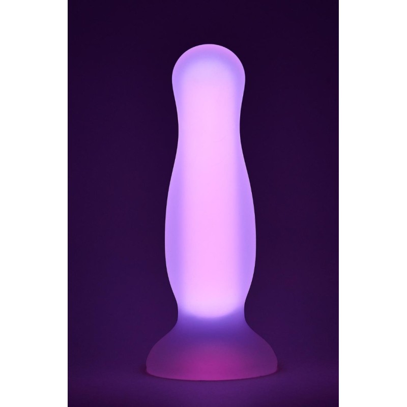 Dreamtoys Butt Plug Dreamtoys Glow In The Dark Pink Non-Vibrating butt plugs