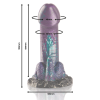 EPIC Ρεαλιστικό Dildo Epic Basilisk 18cm Μοβ Ρεαλιστικά