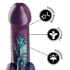 EPIC Ρεαλιστικό Dildo Epic Basilisk 18cm Μοβ Ρεαλιστικά