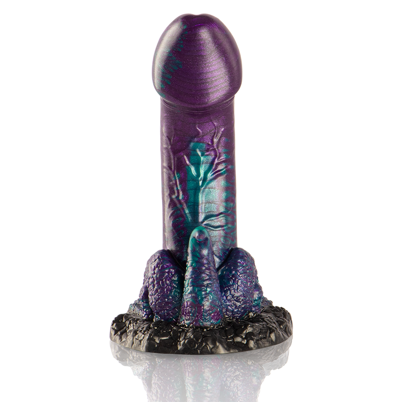EPIC Ρεαλιστικό Dildo Epic Basilisk 18cm Μοβ Ρεαλιστικά