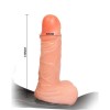 Γυναικείο Strap-On Σετ με Dildo & Όρχεις Jessica Baile 15cm Μπεζ Baile Γυναικείο Strap-On Σετ με Dildo & Όρχεις Jessica Baile 15cm Μπεζ Γυναικεία Strap-On