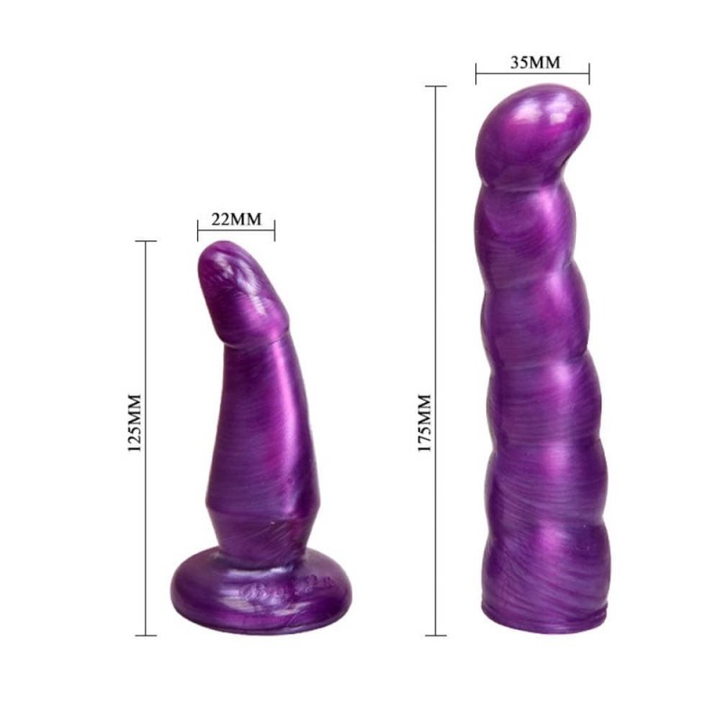 Baile Female Strap-on Ultra Baile Μοβ Womens Strap-On